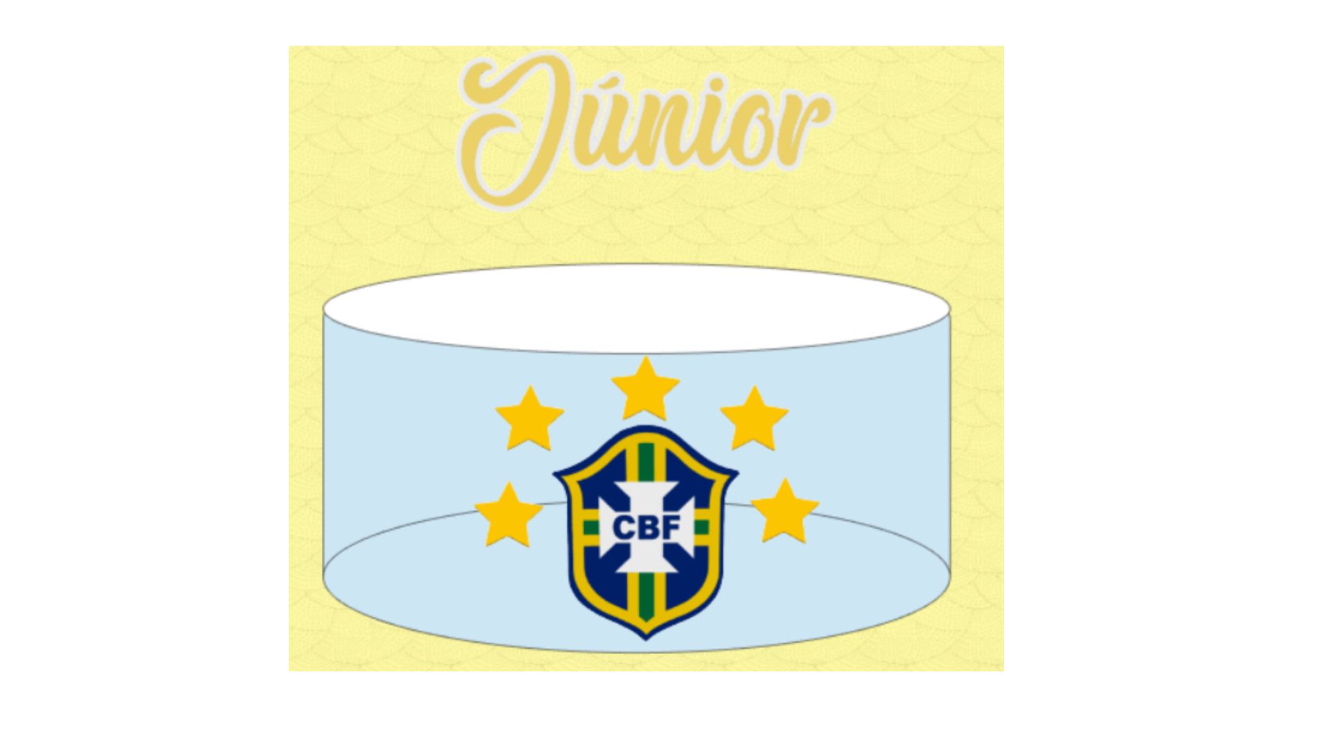 Topo de Bolo - Brasil